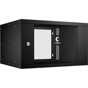 Телекоммуникационный настенный шкаф Cabeus WSC-05D-6U55/45-BK