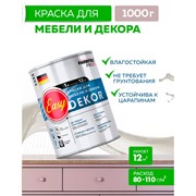 Акриловая краска для мебели и декора Farbitex PROFI EasyDekor