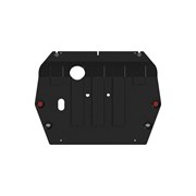 Защита картера и КПП для JAC J7 2021-1.5T MT/ 1.5T CVT, универсальная штамповка, сталь 2.0 мм, с крепежом Sheriff 4853