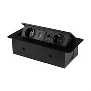 Горизонтальная выдвижная розетка ROCKETSOCKET SHS020-B
