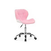 Стул Woodville Trizor white / pink