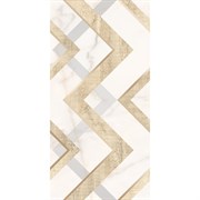 Декор Azori Ceramica apulia oro geometria, 31.5x63 см