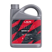 Моторное масло LAVR MOTO RIDE SNOW 2Т FD, 4 л