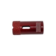 Вакуумная алмазная коронка по камню MESSER D28-15W-40L-M14