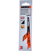 Лезвия по дереву для сабельной пилы WORX WA8010.3