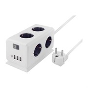 Удлинитель ROCKETSOCKET BiCube Extended 6 Euro