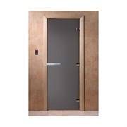 Дверь DoorWood Графит матовый 190x70