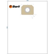 Комплект пылесборных мешков для пылесоса Bort BB-08U