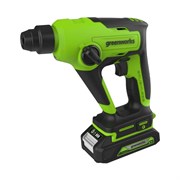 Аккумуляторный бесщеточный перфоратор GreenWorks GD24SDS1K2