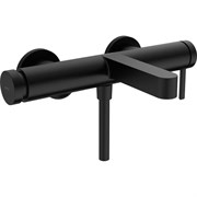 Смеситель для ванны Hansgrohe матовый черный Finoris 76420670