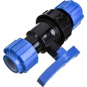 Разъемный компрессионный кран ПОЛИТЭК ТПК-АКВА