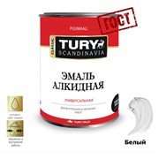 Алкидная эмаль TURY ПФ-115 White alkid