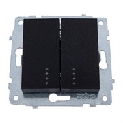 Механизм 2-клавишного выключателя OVIVO 600-000217-203