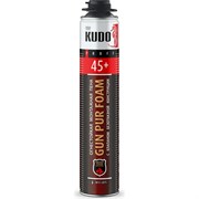 Всесезонная огнестойкая полиуретановая монтажная пена KUDO ПРОФ PROFF 45+