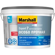 Моющаяся краска для внутренних работ MARSHALL EXPORT 7