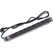 Горизонтальный блок розеток Cabeus PDU-8P-2EU