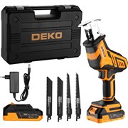 Сабельная аккумуляторная пила DEKO DKRS20-Li-ion