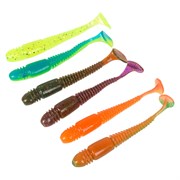 Съедобные искусственные виброхвосты Lucky John LJ Pro Series TIOGA