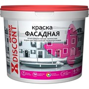 Фасадная атмосферостойкая воднодисперсионная краска Ореол Дисконт