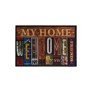 Влаговпитывающий коврик VORTEX Velur My Home
