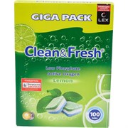 Таблетки для посудомоечных машин Clean&Fresh Clean&Fresh Allin1 giga