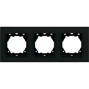 3-местная рамка Vesta Electric Exclusive Black
