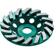 Сегментная алмазная чашка KRAFTOOL Turbo
