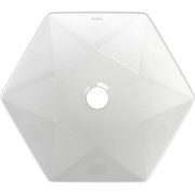 Накладная раковина на столешницу Bauedge BAU Crystal