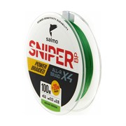 Плетеная леска Salmo Sniper BP ALL R BRAID х4 Grass Green 120/013