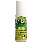 Спрей от клещей и комаров SAFEX 4066434