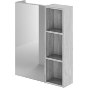 Зеркальный шкаф IKA alta 60 600x160x750 Бетонный Камень