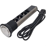 Вертикальная выдвижная механическая розетка ROCKETSOCKET AM-105S-3EU-12