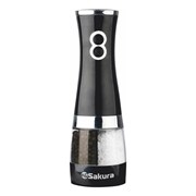 Электрическая двусторонняя мельница для соли и перца SAKURA SA-6642BK
