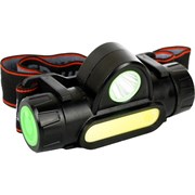 Комбинированный аккумуляторный налобный светодиодный фонарь Ultraflash E1340