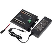 Защищенный одиннадцатипортовый гигабитный коммутатор Dahua DH-PFS3111-8ET-96-F
