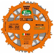 Пильный диск для пазов CMT 230.312.08M