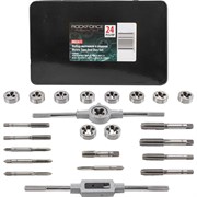 Метрический набор метчиков и плашек ROCKFORCE RF-M024-1(10457)