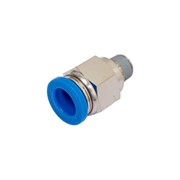 Цанговый прямой фитинг для трубки диаметром 10 мм SHPI PC 10-R01
