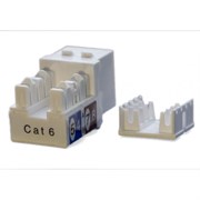 Вставка Hyperline KJ9-8P8C-C6-90-WH