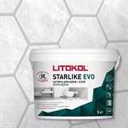 Эпоксидный состав для укладки и затирки мозаики Litokol STARLIKE EVO S.105 BIANCO TITANIO
