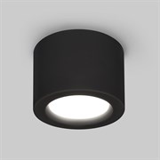 Накладной светодиодный светильник ELEKTROSTANDARD dlr026 6w 3000k черный матовый dlr026