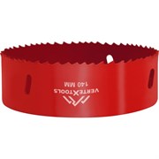 Коронка биметаллическая vertextools 2525-140