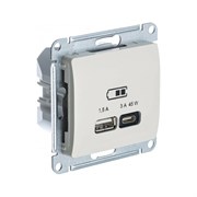 Розетка Systeme Electric Glossa