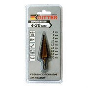 Ступенчатое сверло по металлу Ritter PS14204200