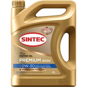 Синтетическое моторное масло SINTEC premium sae 0w-30 api sp/cf acea c3,