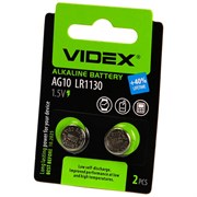 Щелочная-алкалиновая батарейка Videx VID-AG10-2BC