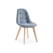 Деревянный стул Woodville Filip blue / wood