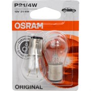 Автолампа OSRAM P21/4W BAZ15d 12V /1/10