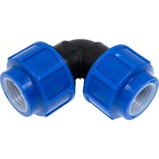 Компрессионный отвод для ПЭ труб Lammin Lm34009025025