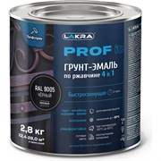Грунт-эмаль по ржавчине 4 в 1 Лакра ЛА-00001609